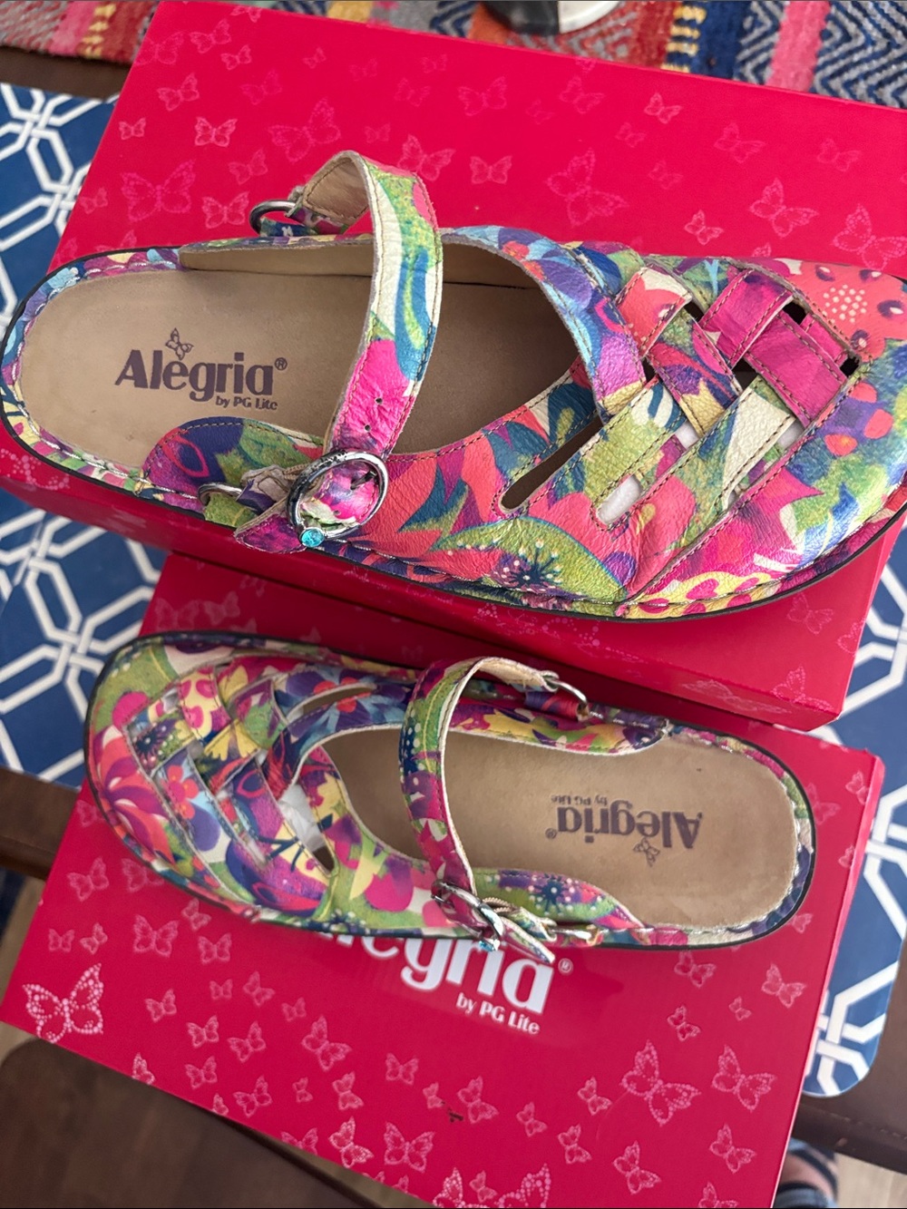 Alegria SZ40 euro USA 9.5-10 worn one PG Lite comfort - Picture 7 of 13